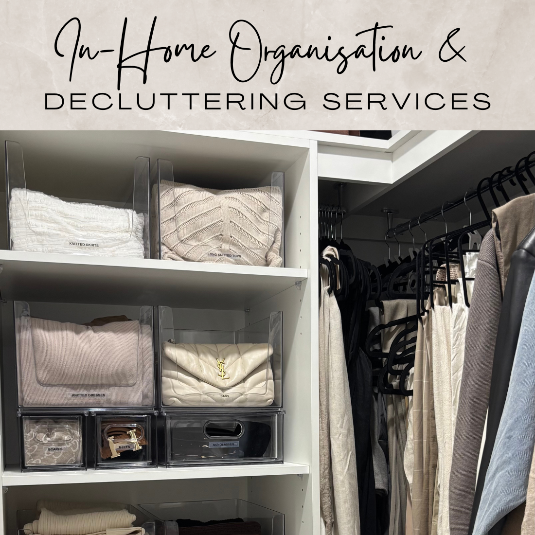 In Home Organisation & Decluttering Service