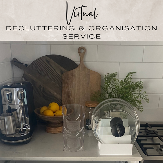 Virtual Decluttering & Organisation Service