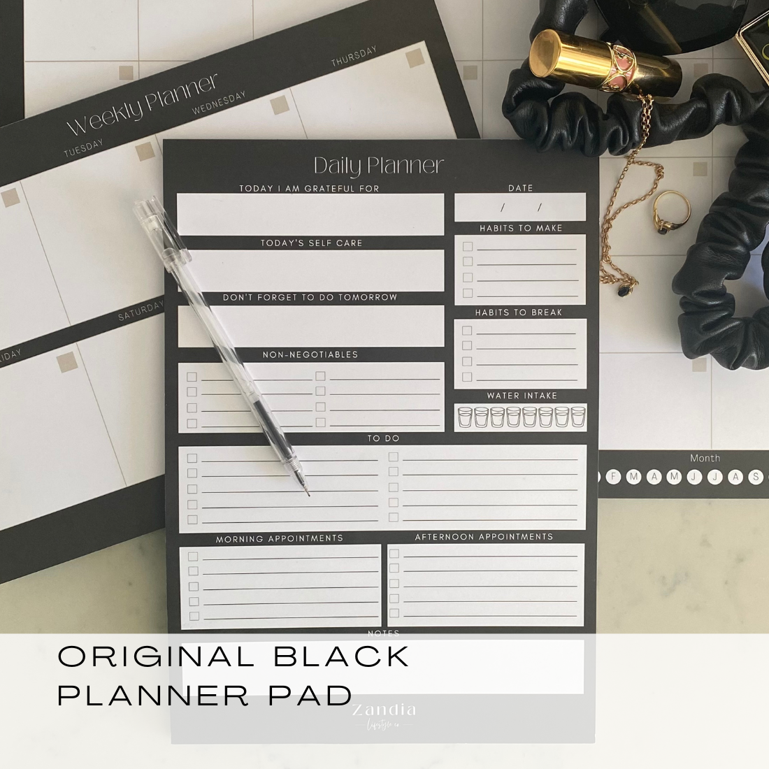 Weekly & Monthly Planner Pad Duo - SALE