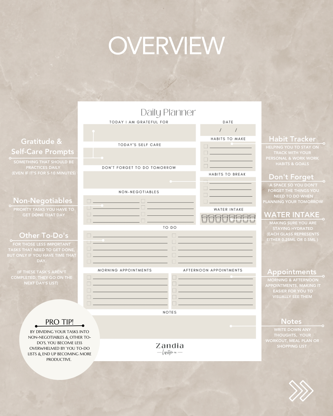 Daily Planner Pad's