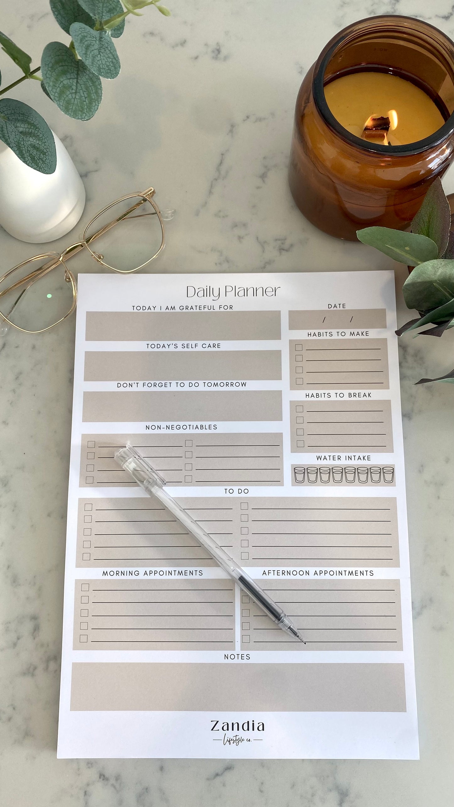 Daily Planner Pad's