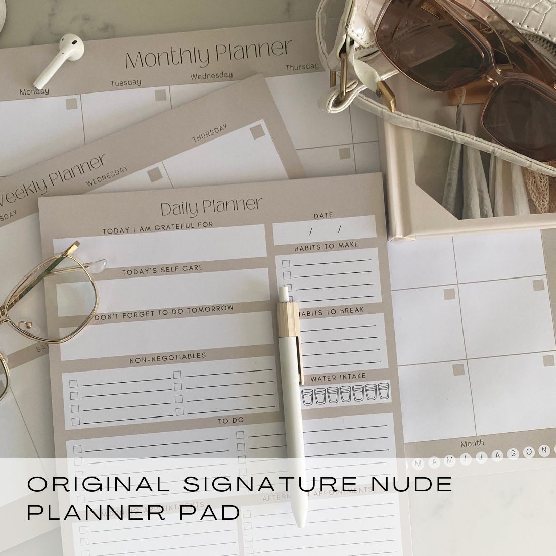 Weekly & Monthly Planner Pad Duo - SALE