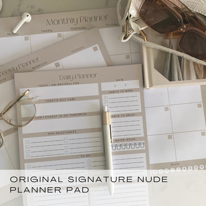 Weekly & Monthly Planner Pad Duo - SALE